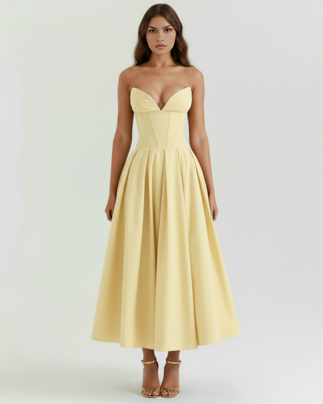 Sophia | Elegant Volangklänning för Speciella Tillfällen 0