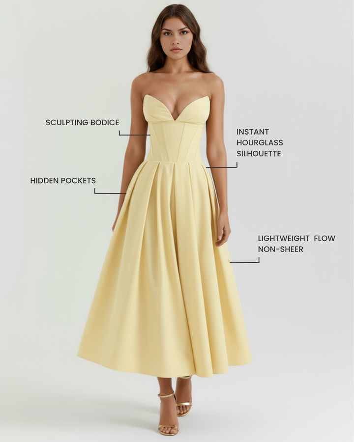 Sophia | Elegant Volangklänning för Speciella Tillfällen 1