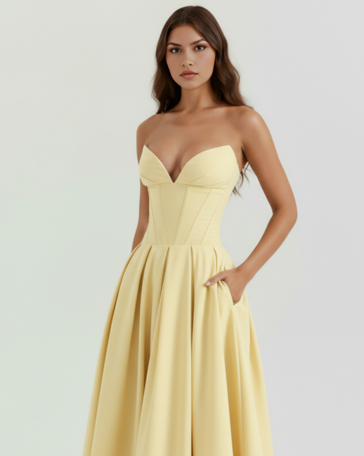 Sophia | Elegant Volangklänning för Speciella Tillfällen 4
