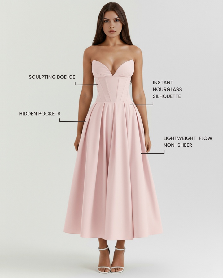 Sophia | Elegant Voluminös Klänning 1