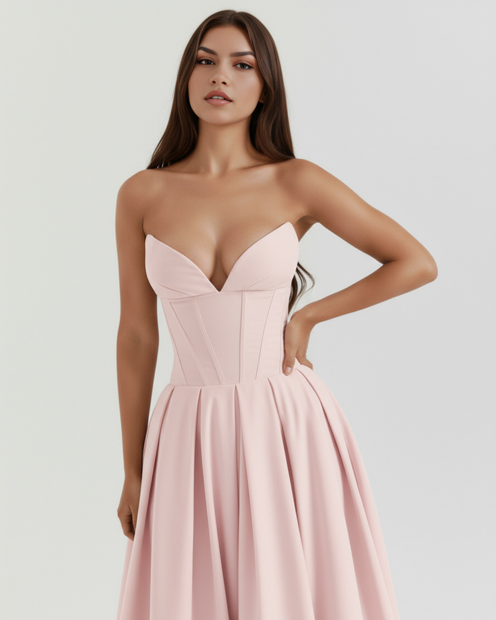 Sophia | Elegant Voluminös Klänning 3