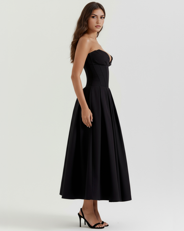 Sophia | Elegant Voluminös Klänning 4