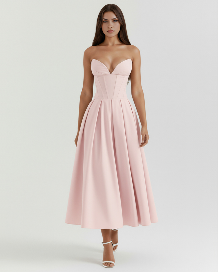 Sophia | Elegant Voluminös Klänning 4