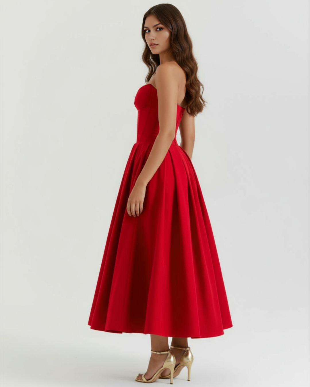 Sophia | Elegant Voluminös Klänning 6