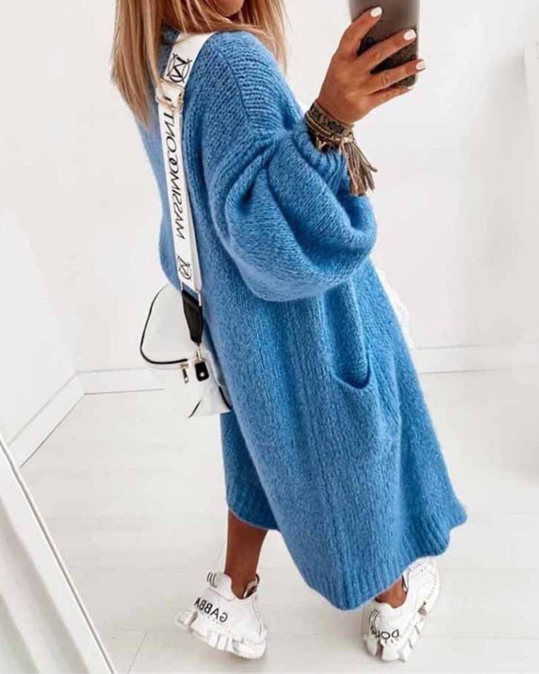 Sophia | Mjuk Oversized Kofta för Damer 7