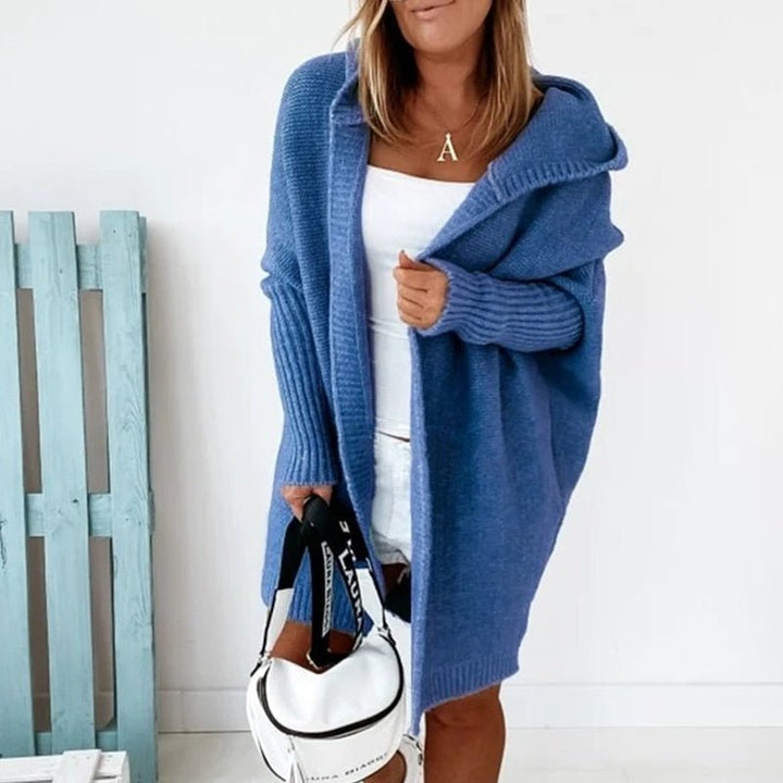 Sophie | Avslappnad Hooded Cardigan med Batwing-Ärmar 5