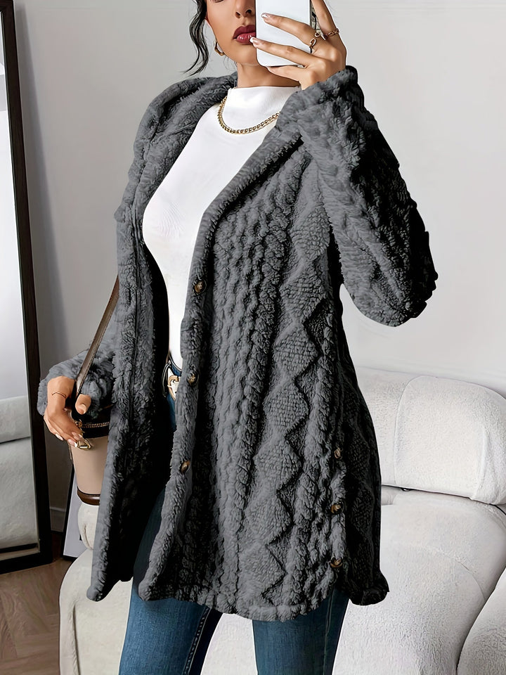Sophie | Avslappnad Hoodie Kofta för Dam 4