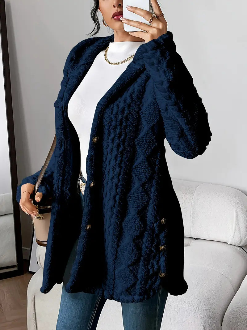 Sophie | Avslappnad Hoodie Kofta för Dam 6