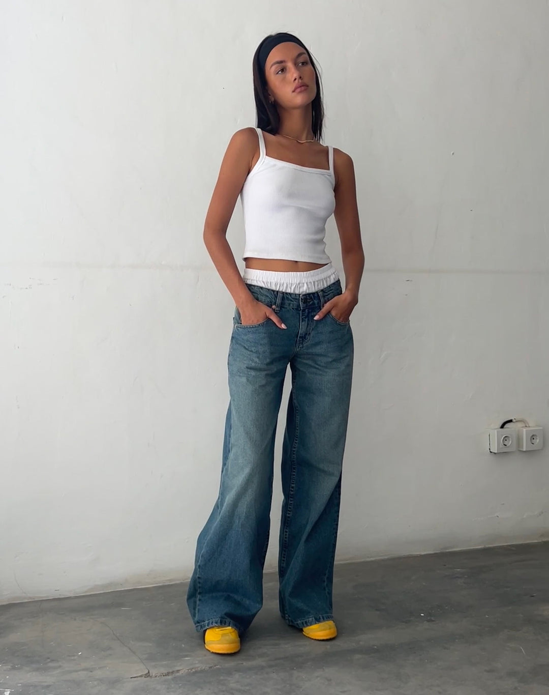 Sophie | Baggy Vintage Låg Midja Jeans Dam 3