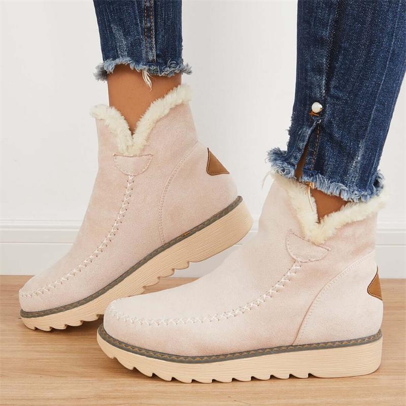 Sophie | Bekväma Halkfria Vinterstövlar Dam med Slip-On-Design 0