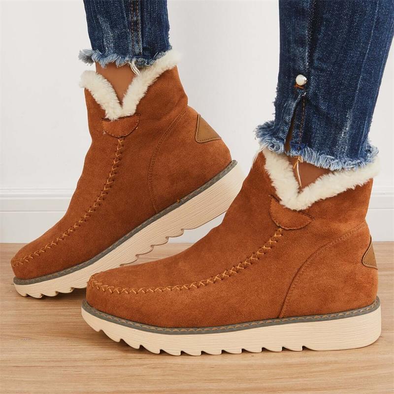Sophie | Bekväma Halkfria Vinterstövlar Dam med Slip-On-Design 1