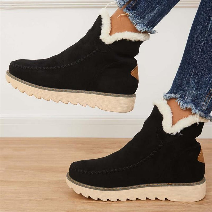 Sophie | Bekväma Halkfria Vinterstövlar Dam med Slip-On-Design 7