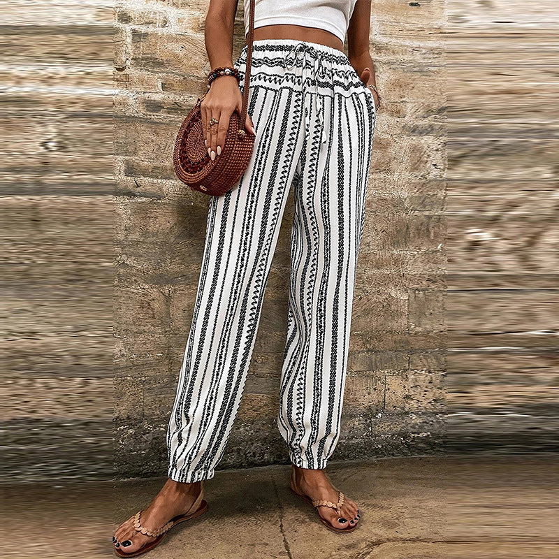Sophie | Elegant Hög Midja Jumpsuit med Blommönster 0