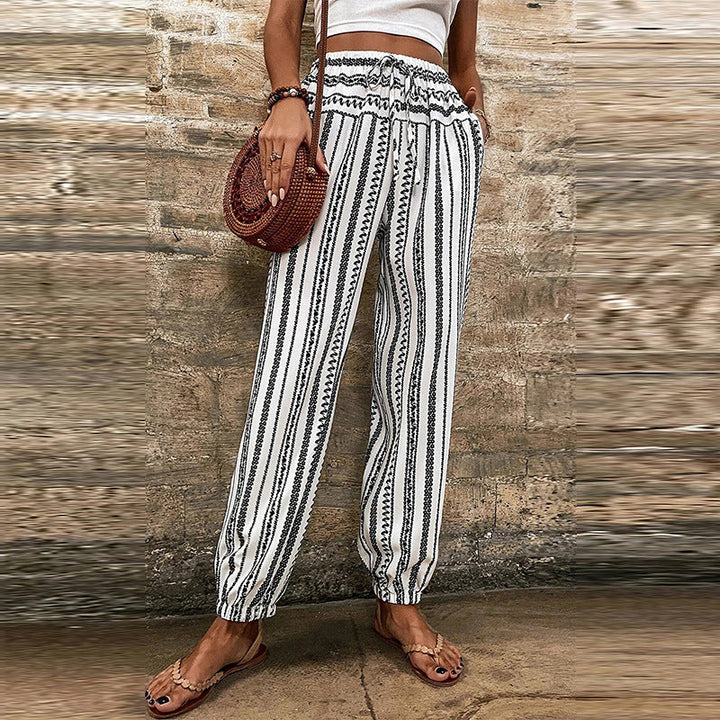 Sophie | Elegant Hög Midja Jumpsuit med Blommönster 0