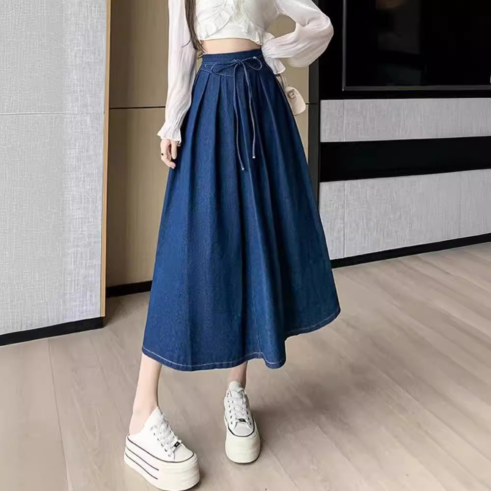 Sophie | Elegant Hög Midja Plisserad Midikjol för Kvinnor 5