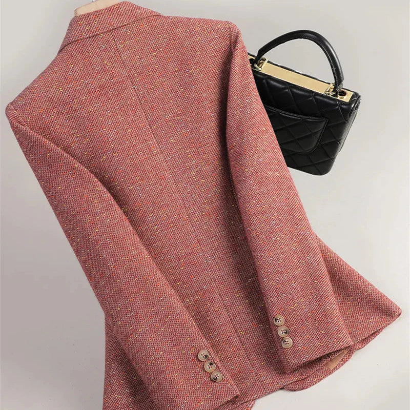 Sophie | Elegant Höst Blazer med Fiskbensväv 3