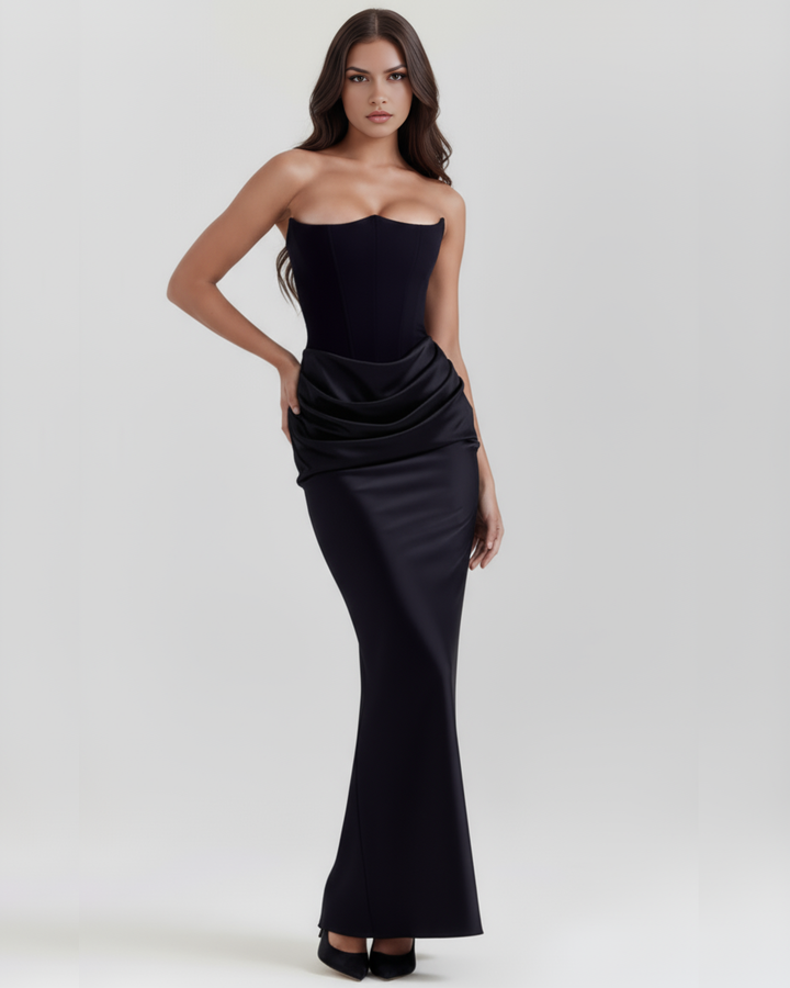 Sophie | Elegant Klänning Dam Med Feminin Glamour 2