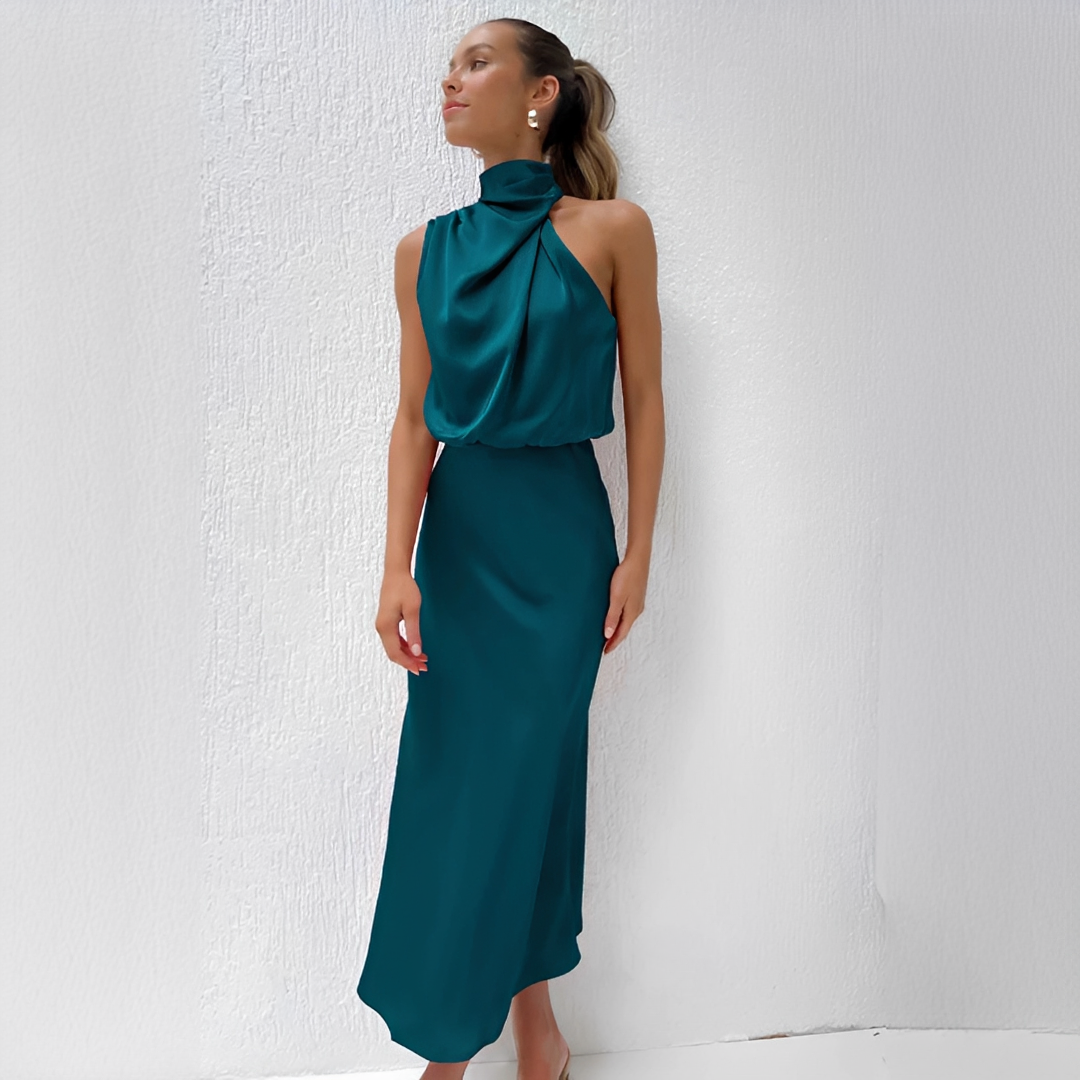 Sophie | Elegant Lång Aftonklänning för Festliga Tillfällen 6