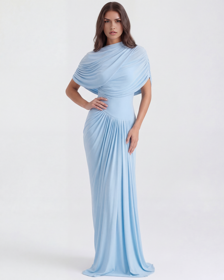 Sophie | Elegant Maxi Klänning med Drapering 1