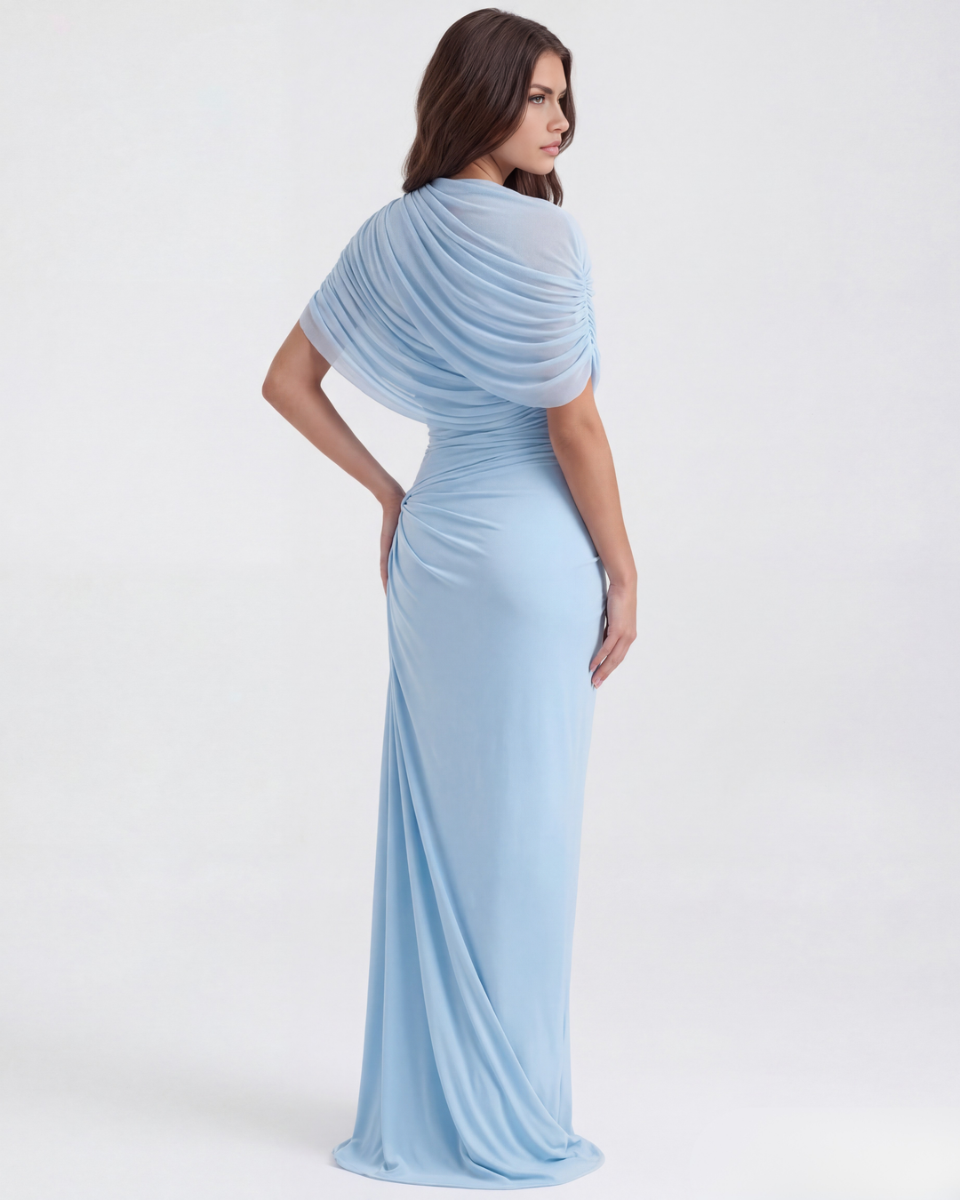 Sophie | Elegant Maxi Klänning med Drapering 6
