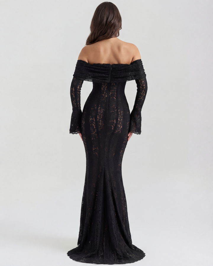 Sophie | Elegant Off-Shoulder Maxiklänning 6