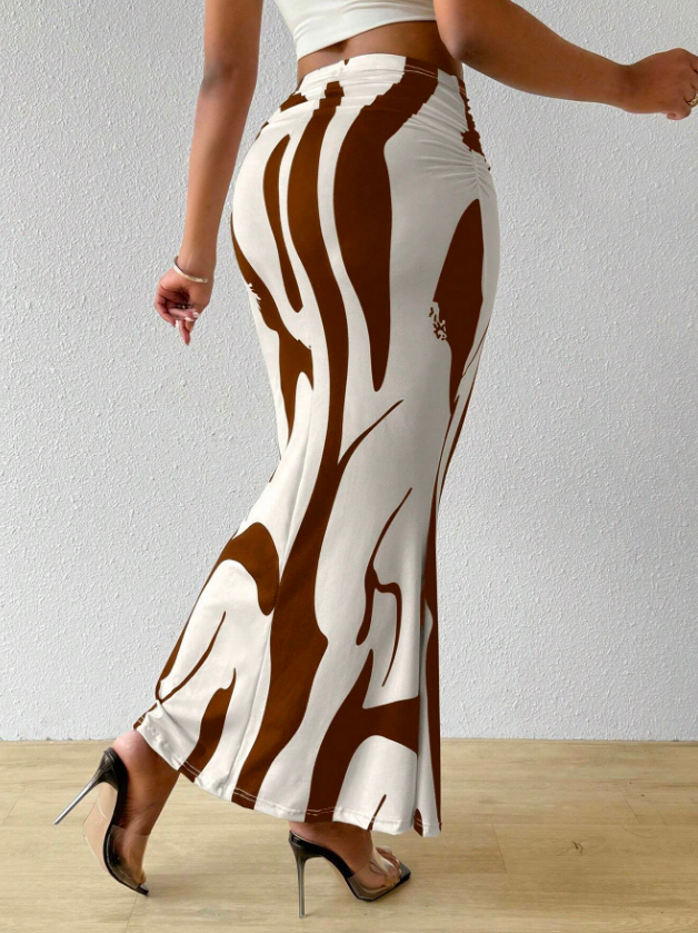 Sophie | Elegant Plisserad Svart Kjol Dam 1