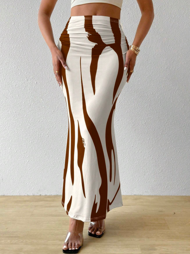 Sophie | Elegant Plisserad Svart Kjol Dam 3