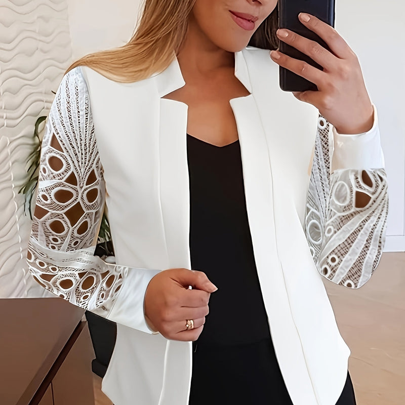 Sophie | Elegant Slim Fit Höstkostym Med Ståkrage 0
