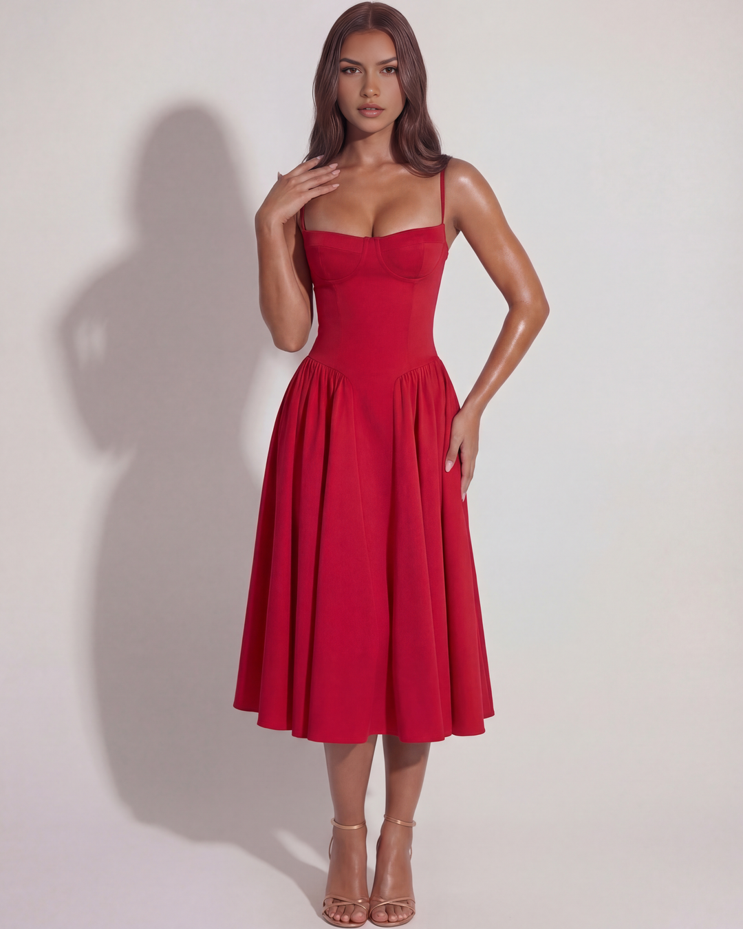 Sophie | Elegant Sommarklänning med Volang 4