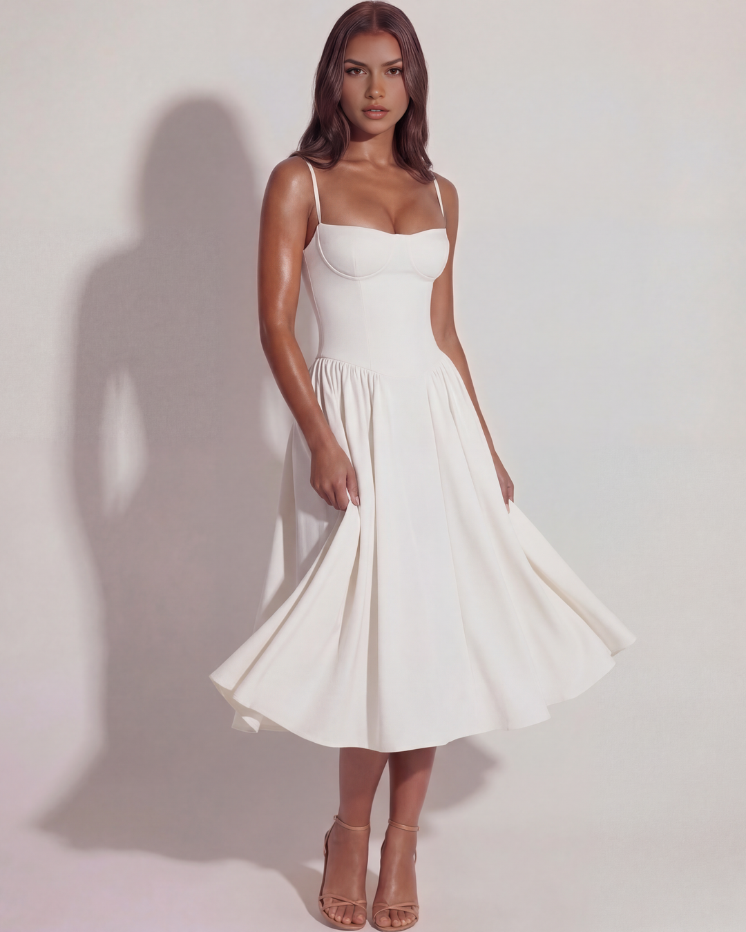 Sophie | Elegant Sommarklänning med Volang 6