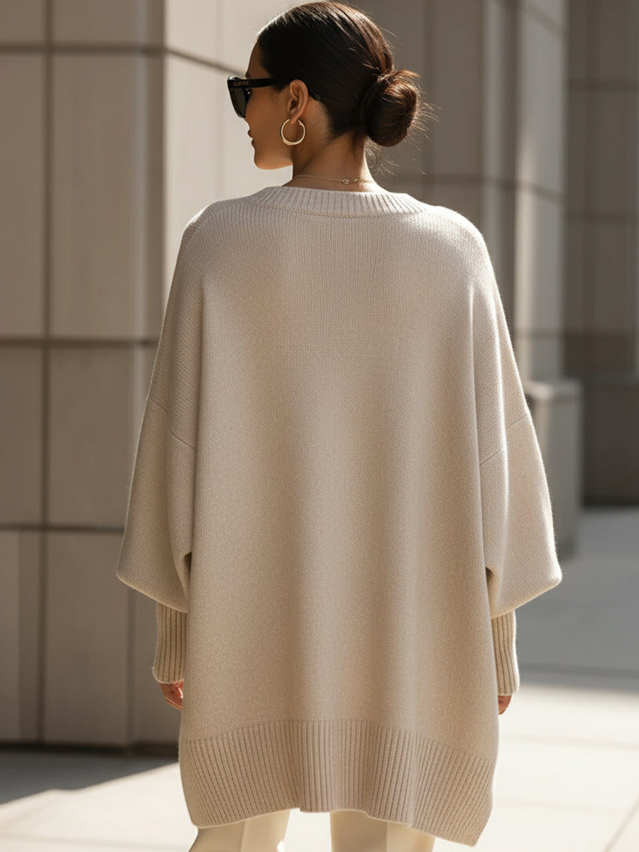 Sophie | Elegant Stickad Dam Tröja Med Modern Passform 8