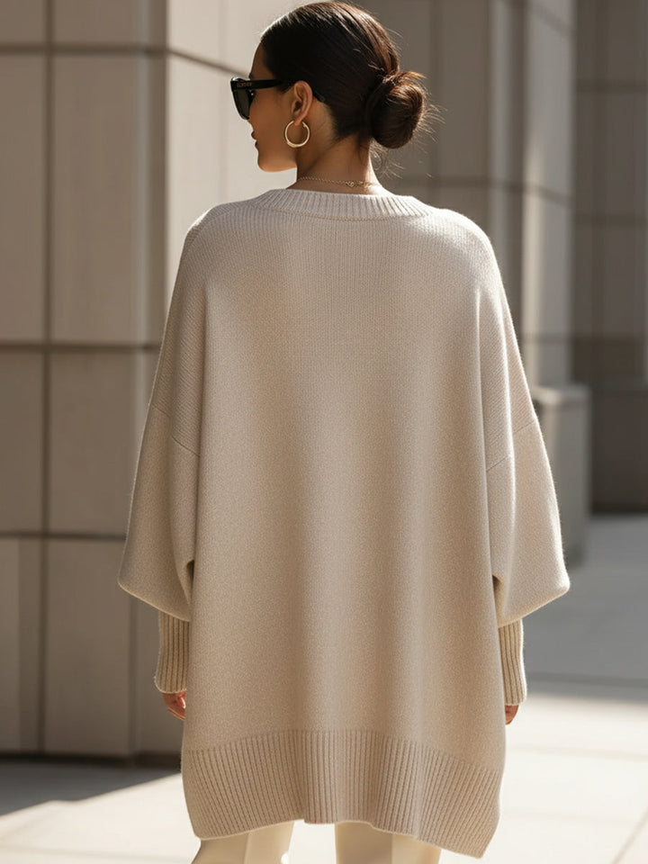 Sophie | Elegant Stickad Dam Tröja Med Modern Passform 8