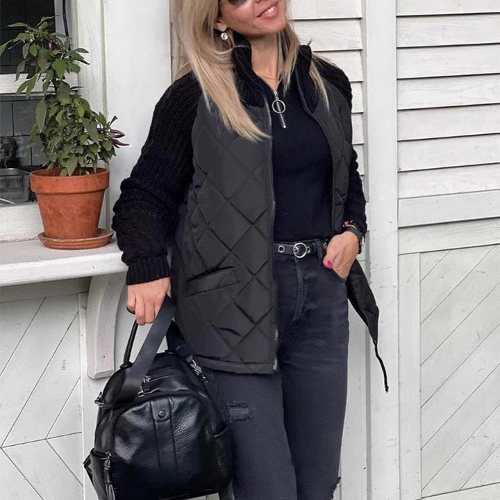 Sophie | Elegant Vinterjacka Dam Med Hög Krage 5