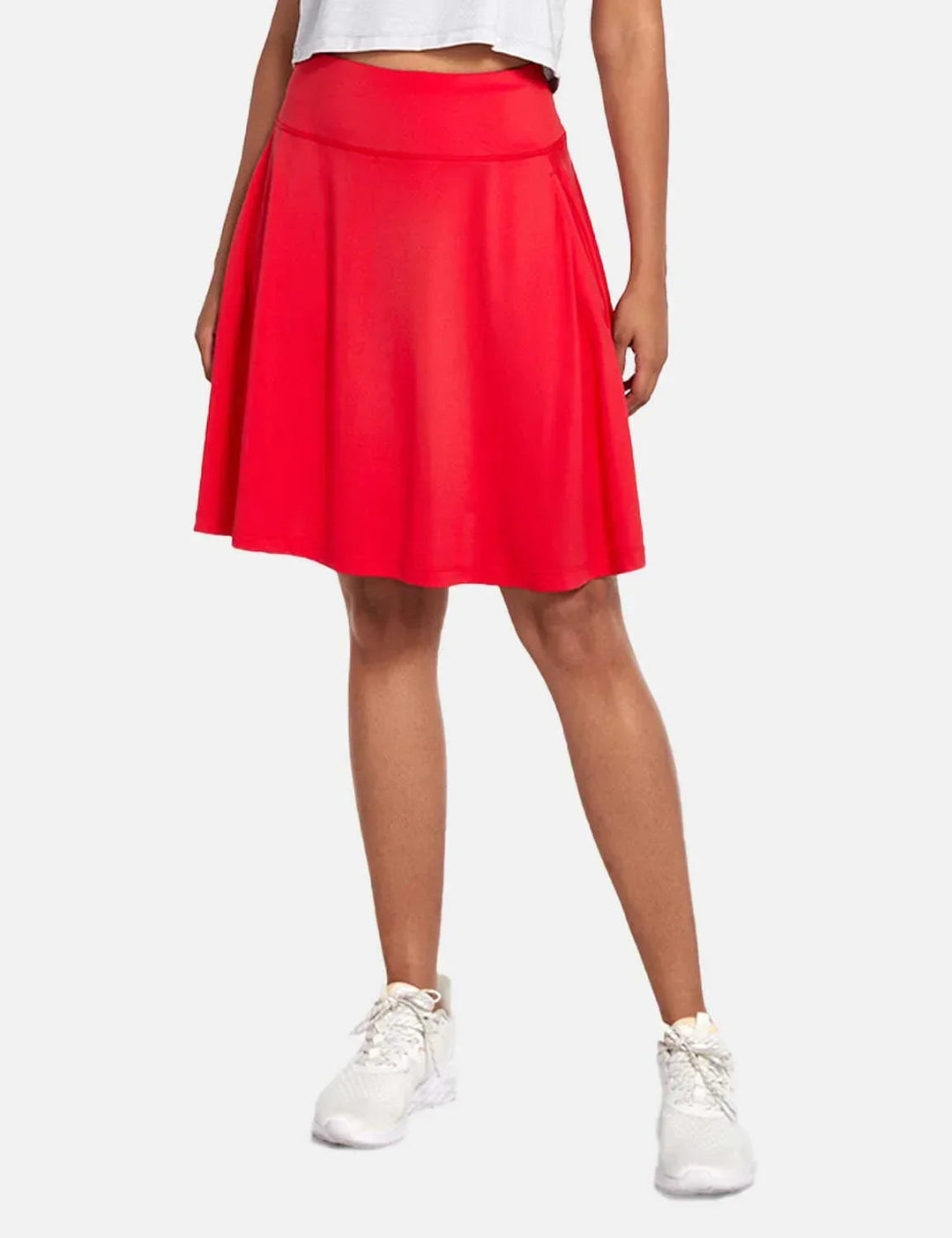 Sophie | Hög Midja Plisserad Skort med Inbyggda Shorts 13