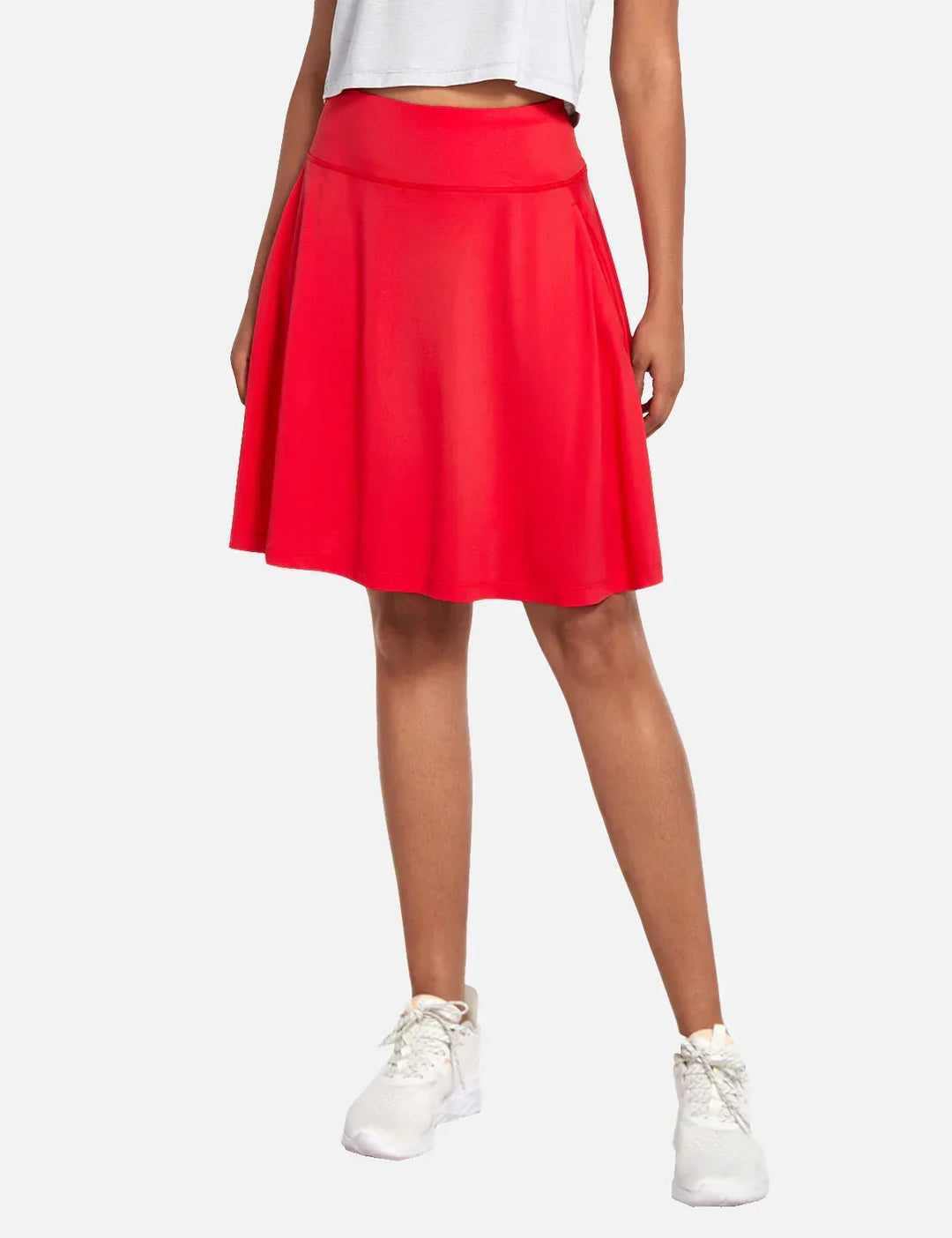Sophie | Hög Midja Plisserad Skort med Inbyggda Shorts 6