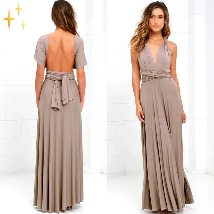 Sophie | Justerbar Omlottklänning Dam för Vår och Sommar 6