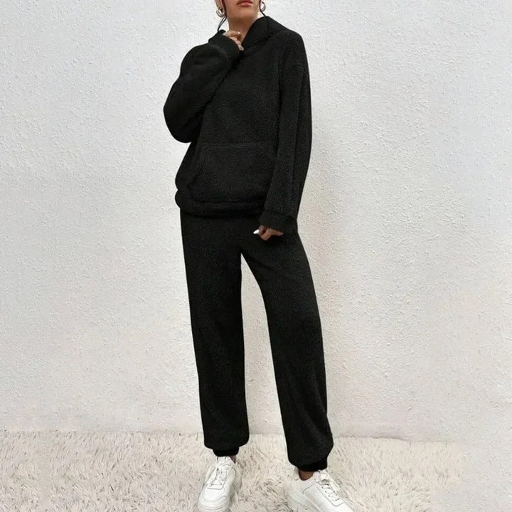 Sophie | Mjuk Tvådelat Set med Hoodie och Jogger för Avslappnad Stil 1