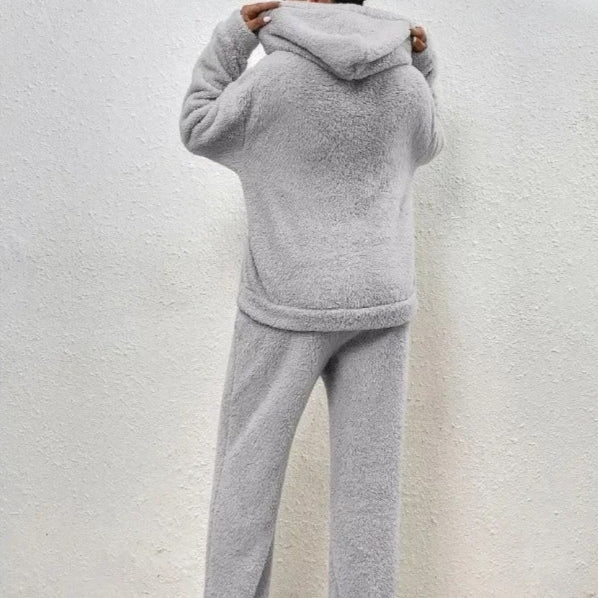 Sophie | Mjuk Tvådelat Set med Hoodie och Jogger för Avslappnad Stil 3