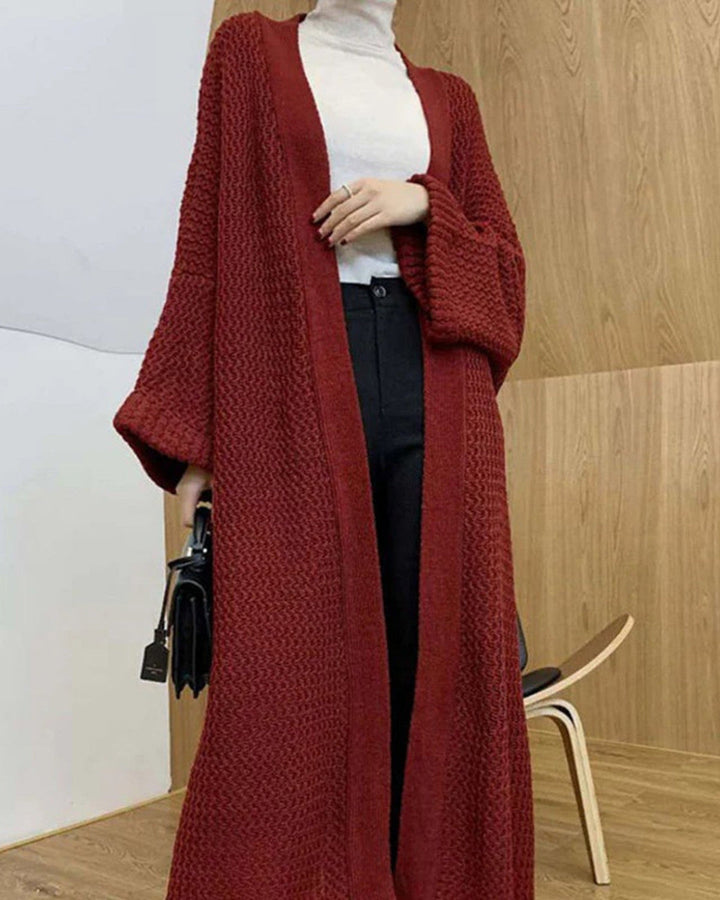 Sophie | Oversized Mönstrad Vinter Cardigan för Kvinnor 4