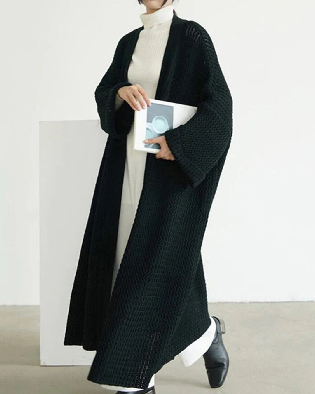 Sophie | Oversized Mönstrad Vinter Cardigan för Kvinnor 7