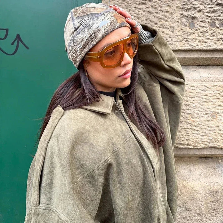 Sophie | Trendig Oversized Jacka med Mocka-Look 2