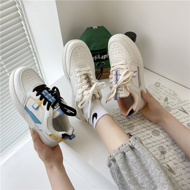 Sophie | Trendiga Sommar Sneakers med Tjock Sula 1