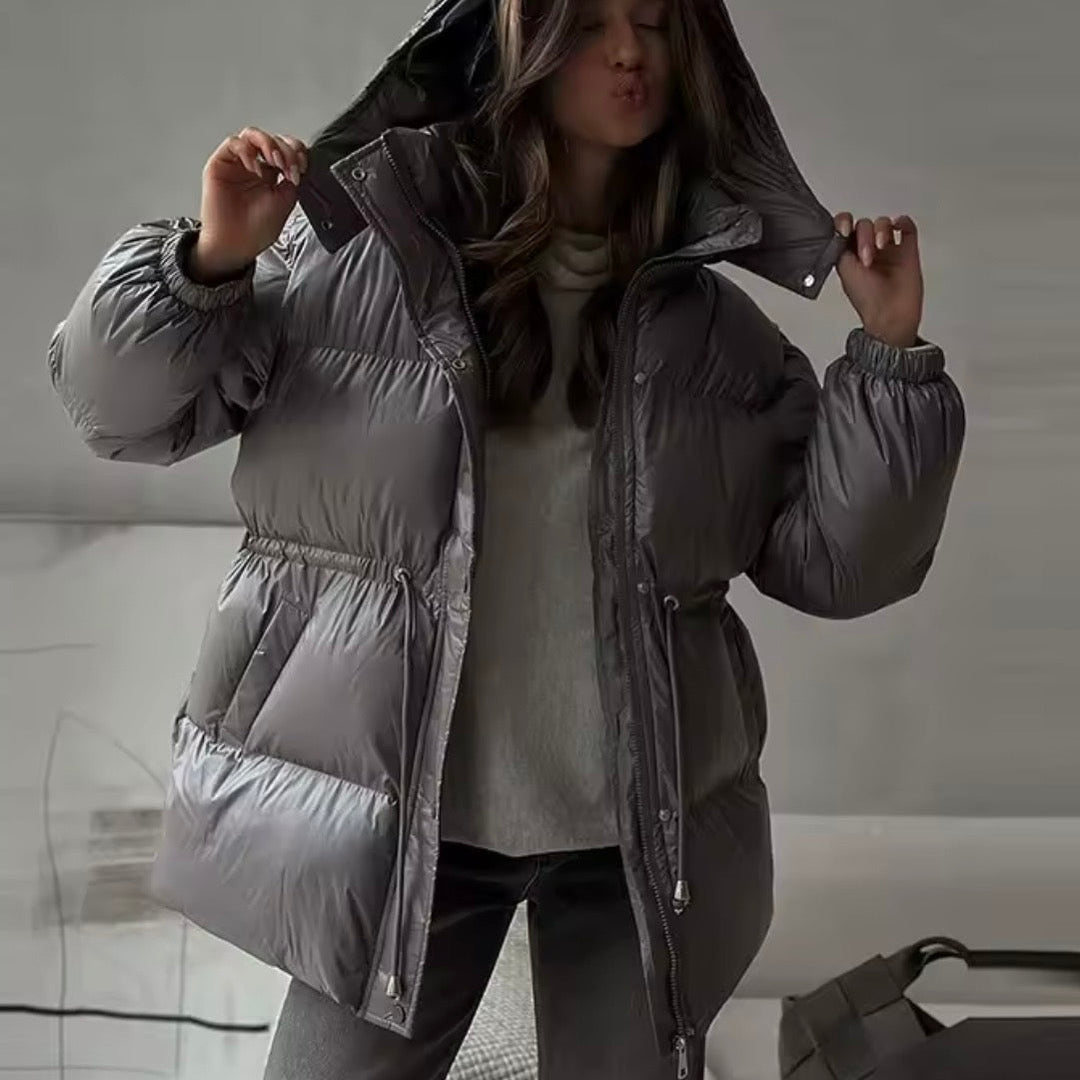 Sophie | Varm Justerbar Lång Vinterjacka Dam 4