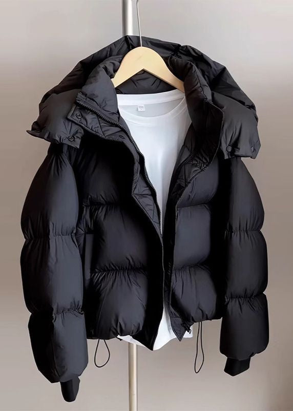 Sophie | Varm Lång Vinterjacka Dam med Enfärgad Design 0
