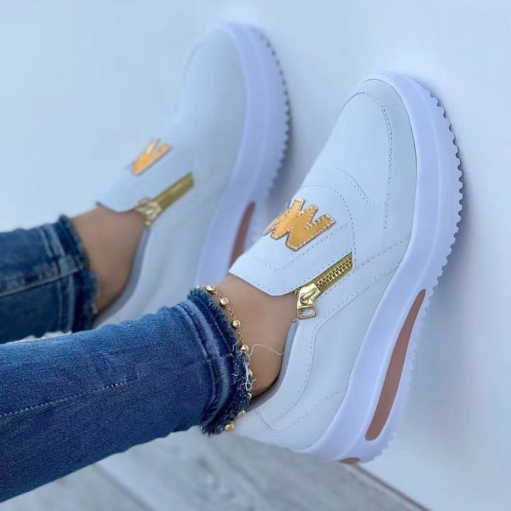 Sophie | Vattentäta Sneakers Dam med Mellanhög Klack 3