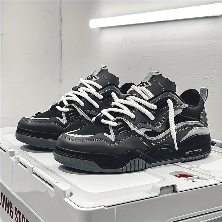 Sportiga Chunky Sneakers för Män med Robust Sula | Komfortabel Design för Vardagsbruk 0