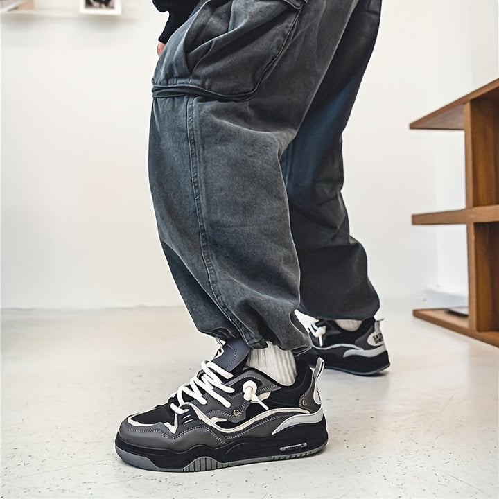 Sportiga Chunky Sneakers för Män med Robust Sula | Komfortabel Design för Vardagsbruk 3