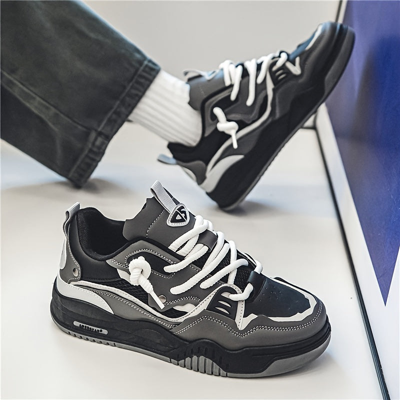 Sportiga Chunky Sneakers för Män med Robust Sula | Komfortabel Design för Vardagsbruk 8