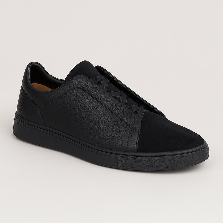 Sportiga Låga Sneakers för Män med Vadderad Innersula | Komfortabel Design för Vardagligt Bruk 2