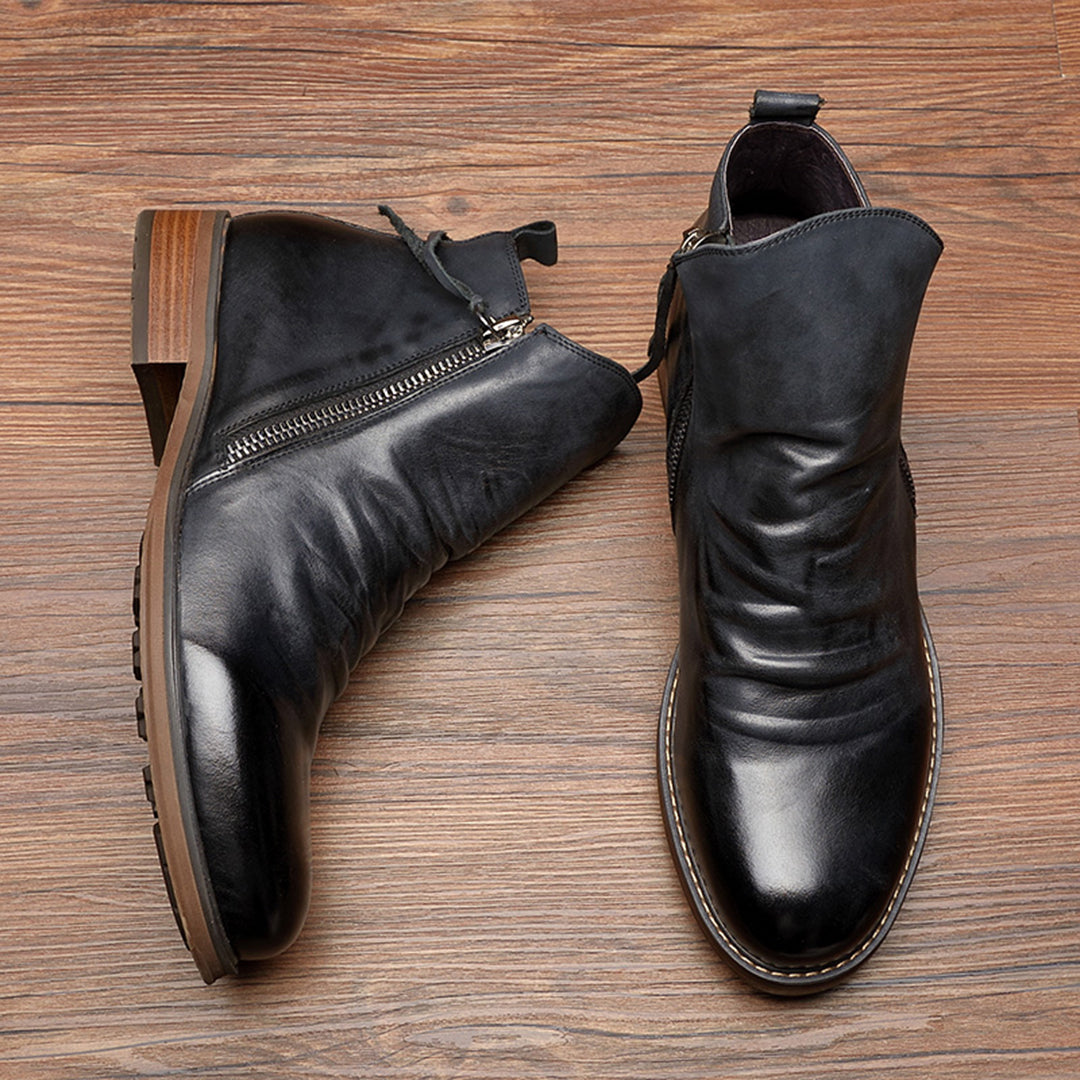 Stiliga Ankelstövlar för Män med Halkfri Sula | Bekväm Design för Vardagsbruk 1